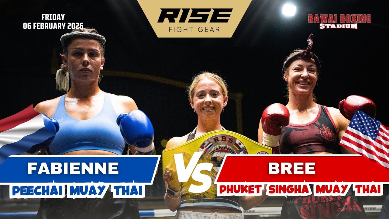 πΊπΈ USA vs Netherlands π³π± | BREE (Phuket Singha Muay Thai) vs FABIENNE (Peechai Muay Thai)