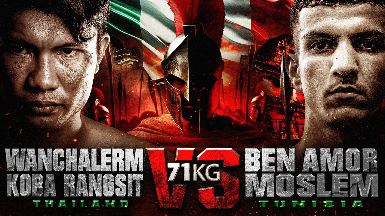 วันเฉลิม โคบารังสิต VS เบน อามอร์ โมสลิม | THAI FIGHT ROME