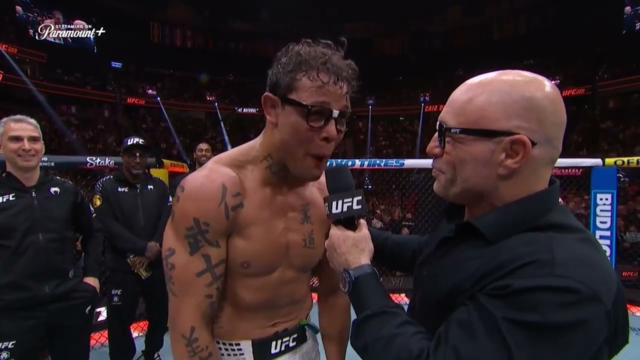 He called out the former champion! ๐ | Caio Borralho's Octagon Interview