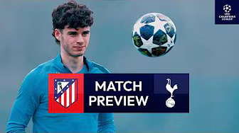 Training ahead of Madrid trip | Atletico Madrid v Spurs | Champions League Match Preview