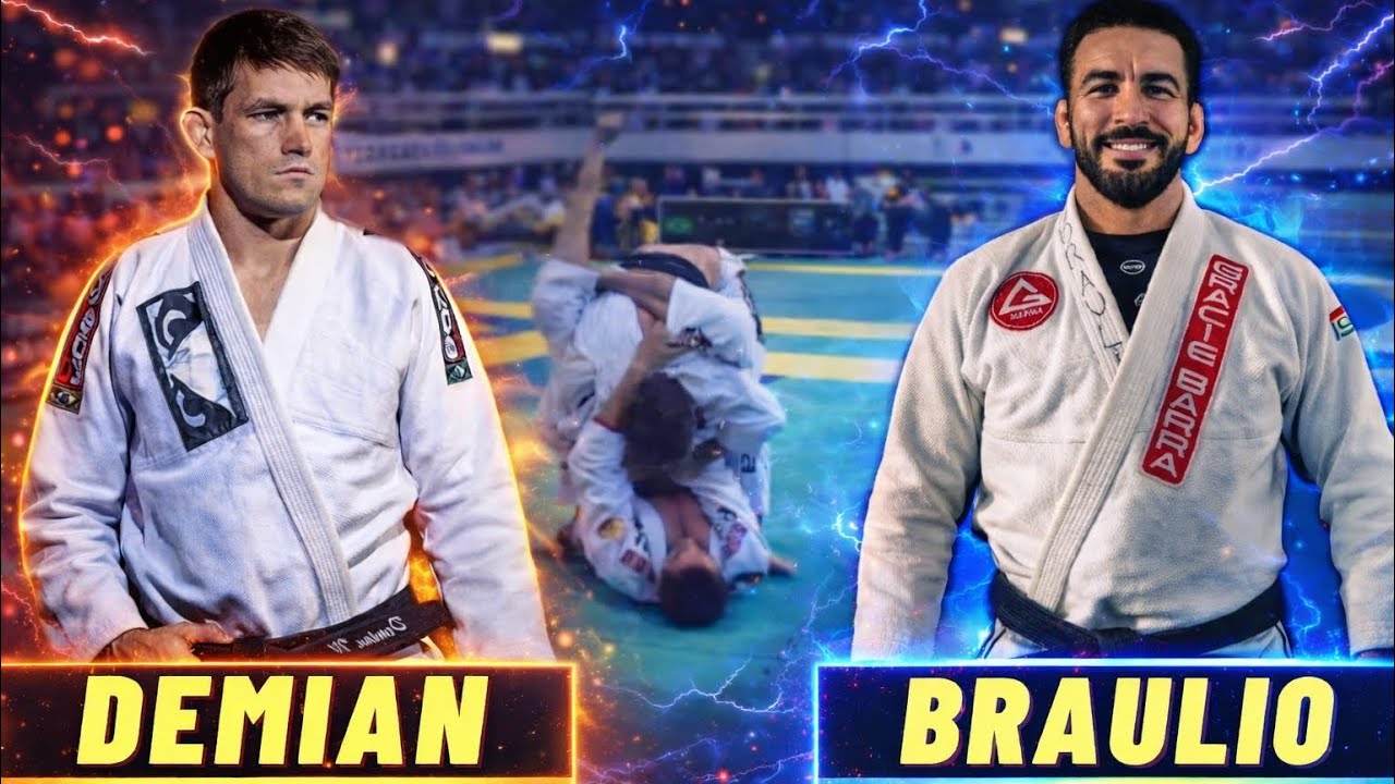 Demian Maia vs Braulio Estima Jiu Jitsu Match | Mundials 2005