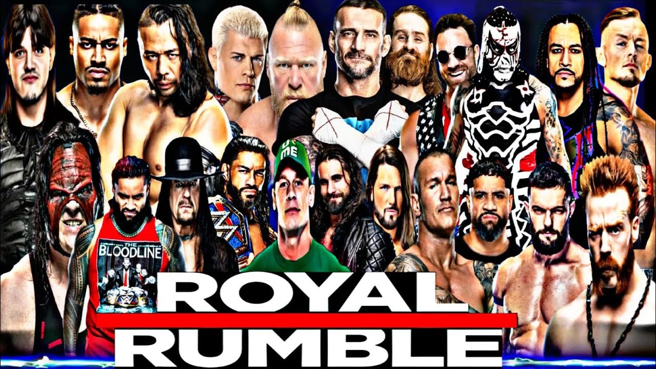 WWE Royal Rumble 2025 Full 30 Man Match -Gyan YT