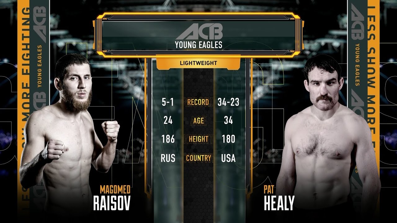 Магомед Раисов vs. Пэт Хили | Magomed Raisov vs. Pat Healy | ACB 78 - Young Eagles 24