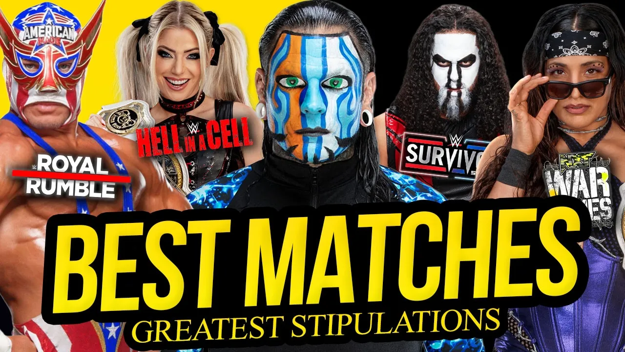 The BEST Match Stipulations in Wrestling History!
