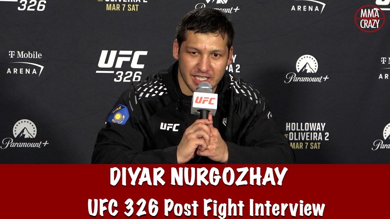 Diyar Nurgozhay on win over Rafael Tobias “I could of finished him” | UFC 326