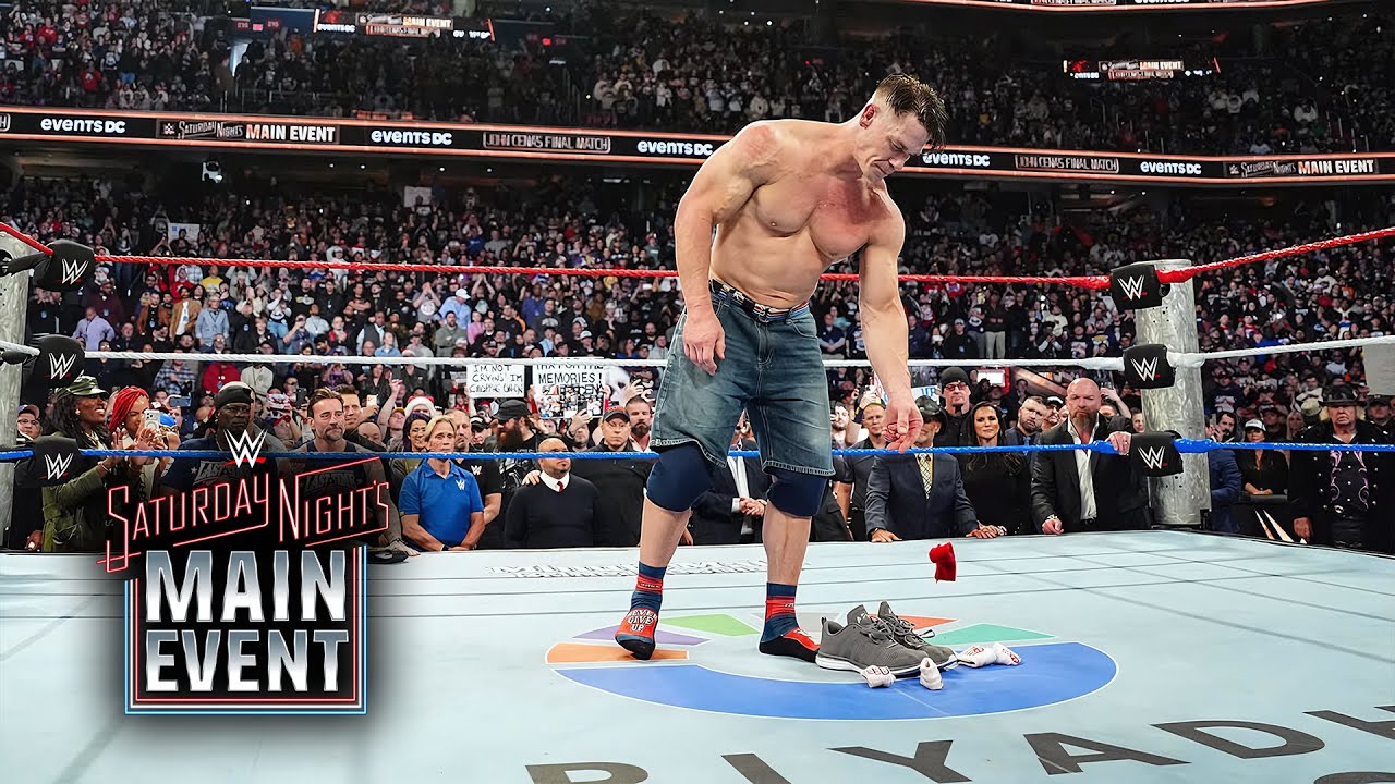 جون سينا يودع الجمهور - Saturday Night's Main Event - ١٣ ديسمبر ٢٠٢٥