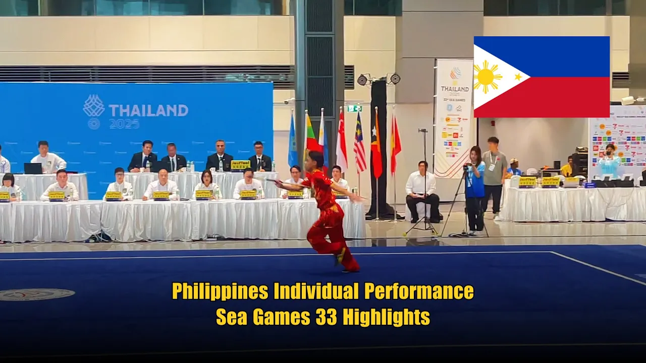 Men’s Wushu: Philippines Individual Performance | SEA Games 33