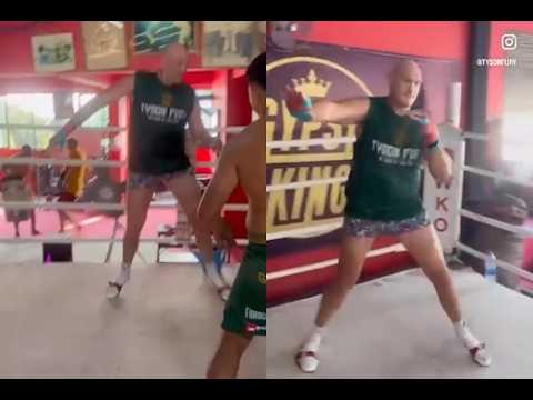 Tyson Fury Getting Into Flow