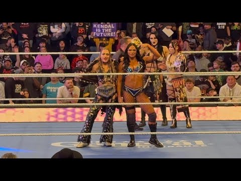 Giulia & Kiana James Entrance (LIVE): WWE Friday Night SmackDown, Feb. 6, 2026
