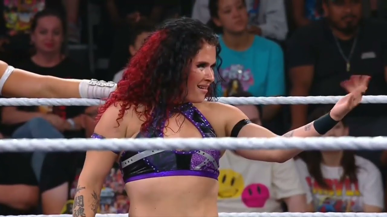 WWE NXT FATAL INFLUENCE VS ZARIA & SOL RUCA VS MASHA SLAMOVICH 07/15/25