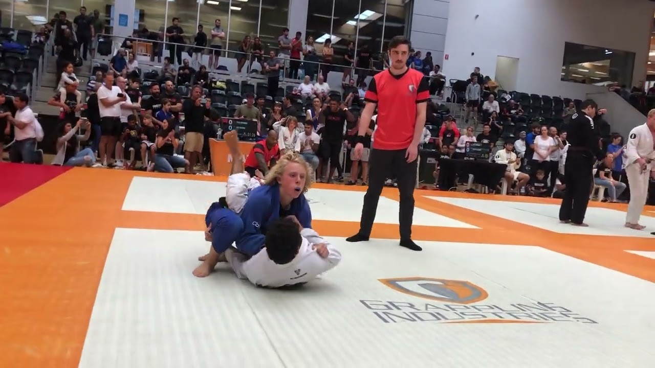 Fast Paced Australian BJJ Match Ends In Under A Minute