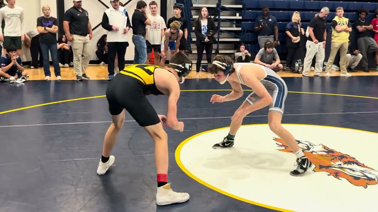 Josh White Athens Christian v Mason Smith East Jackson 132lb 2025 GA Grappler Invitational Semifinal