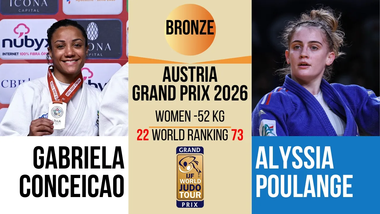 Gabriela CONCEICAO VS Alyssia POULANGE | Austria Grand Prix 2026 | BRONZE -52 kg