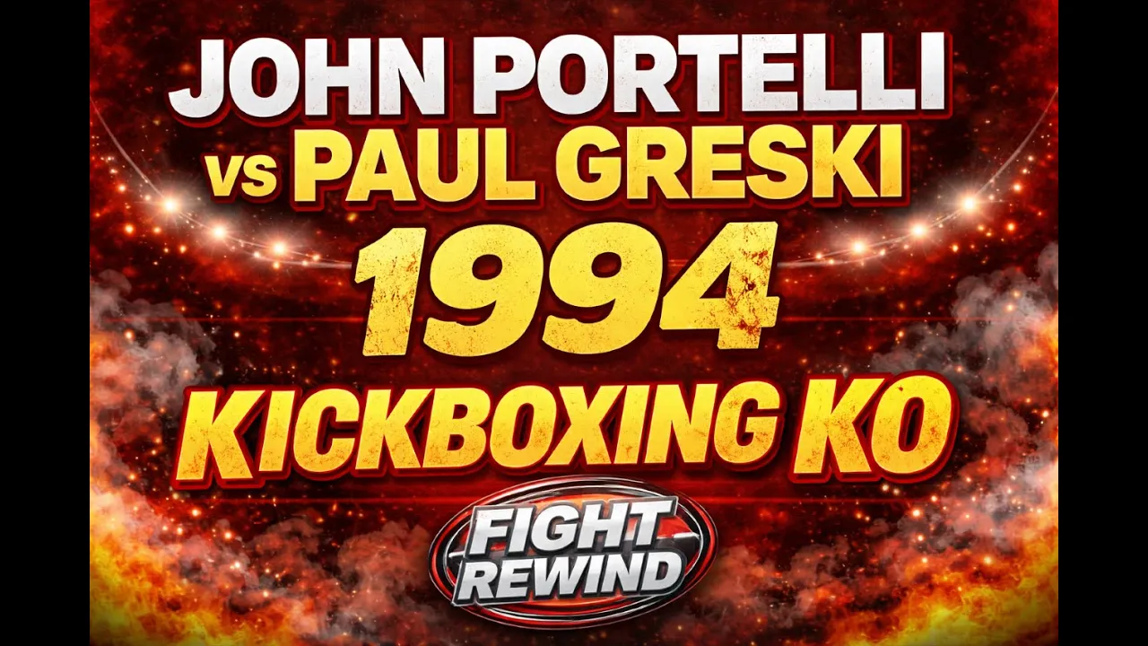 JOHN PORTELLI vs PAUL GRESKI | 1994 KICKBOXING CLASSIC