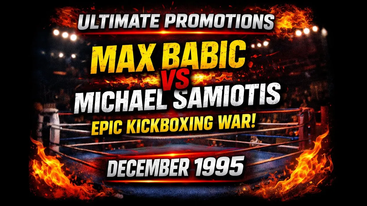 MAX BABIC vs MICHAEL SAMIOTIS | ULTIMATE PROMOTIONS – DEC 1995