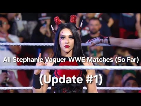 All Stephanie Vaquer WWE Matches (So Far Update #1)