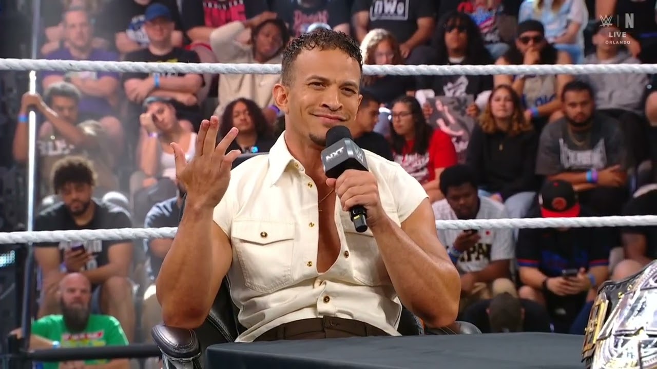 WWE NXT RICKY SAINTS AND TRICK WILLIAMS ENTRANCE 10/21/25