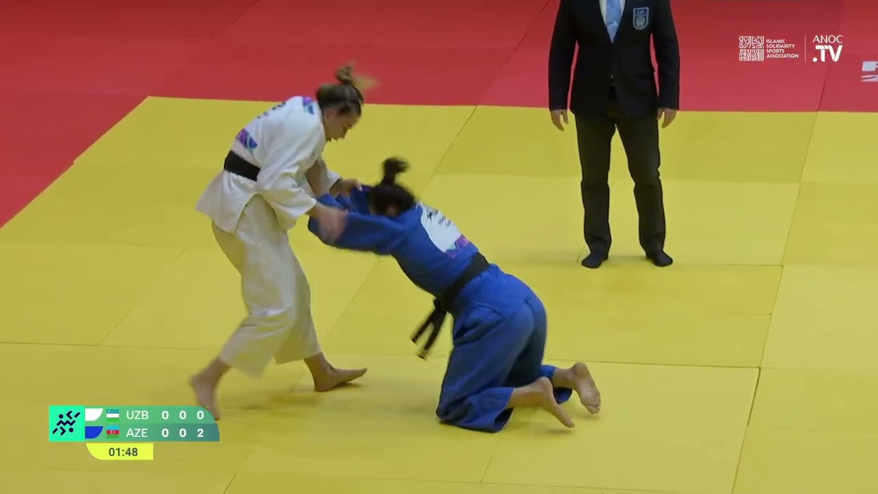 Khurshida RAZZOKBERDIEVA VS Sudaba AGHAYEVA Islamic Solidarity Games Riyadh JUDO | GOLD medal -70 kg
