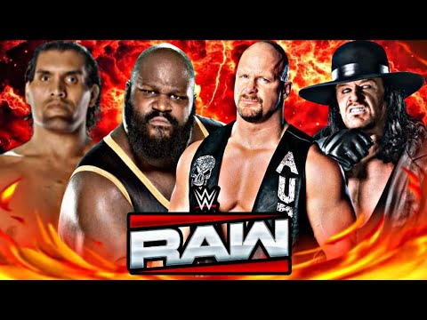 FULL MATCH - Undertaker & Steave Austin Vs Mark Henry & great khali : WWE RAW Netflix 2026