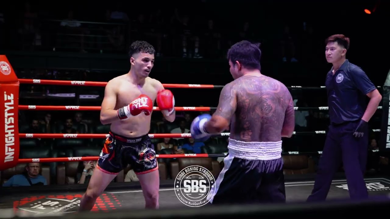 ABBAS (Tiger Muay Thai 🇩🇿) vs LAITHAI (Saphan Hin Muay Thai 🇹🇭) | SBS Muay Thai Title Fight