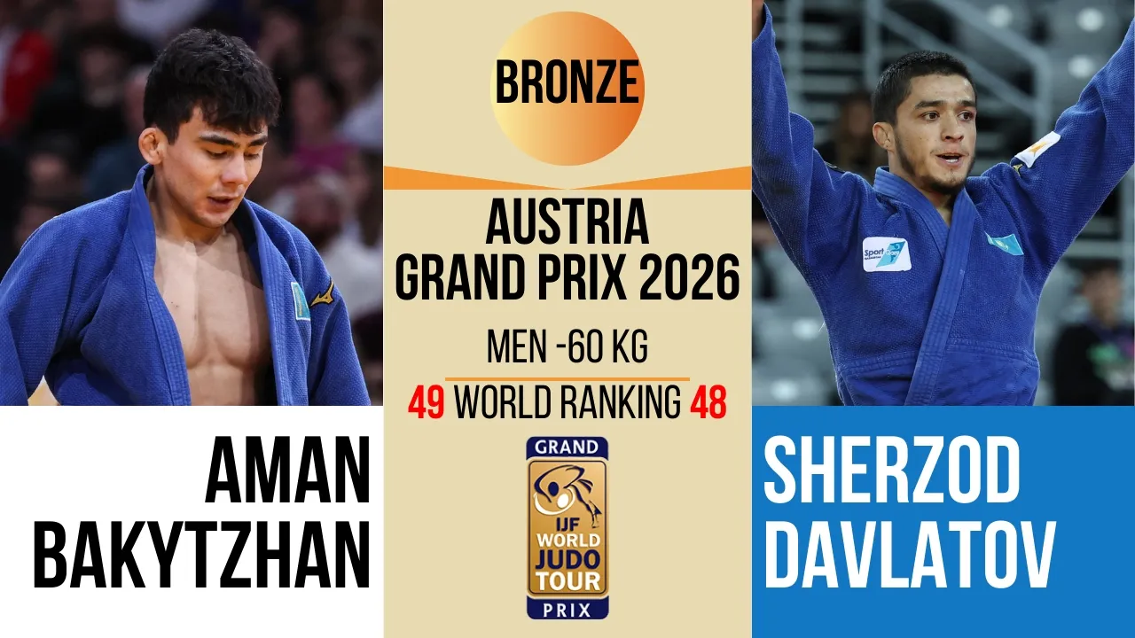 Aman BAKYTZHAN VS Sherzod DAVLATOV | Austria Grand Prix 2026 | BRONZE -60 kg