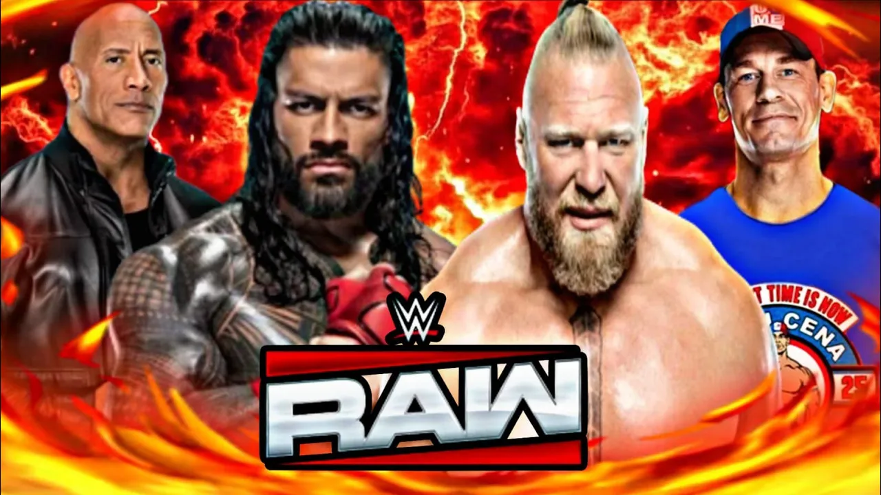 FULL MATCH - Brock Lesnar & John Cena Vs Roman Reigns & The Rock : WWE SmackDown 2026