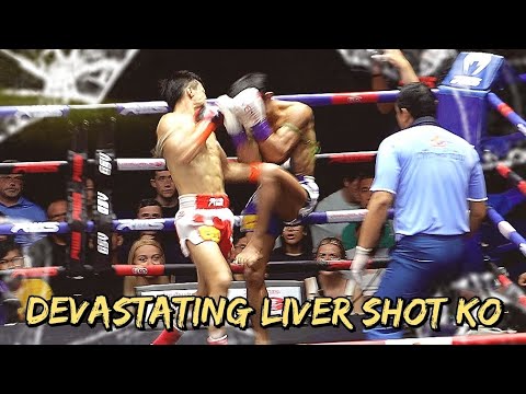 Incredible Powerful Liver Shot Knockout