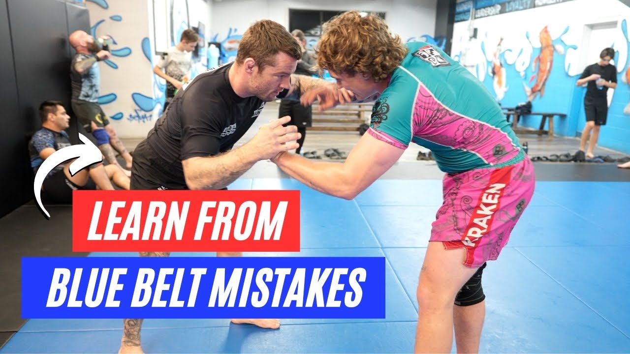 Black Belt Vs EXPLOSIVE Blue Belt | BJJ Rolling Commentary