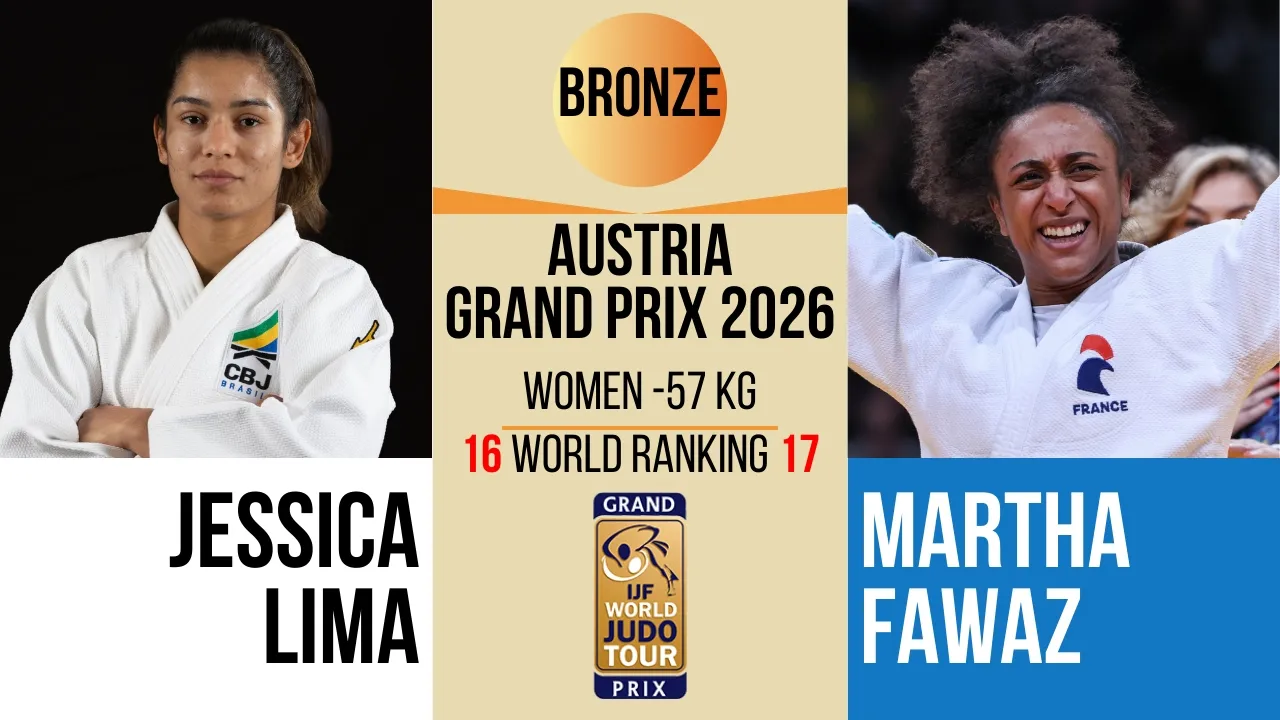 Jessica LIMA VS Martha FAWAZ | Austria Grand Prix 2026 | BRONZE -57 kg