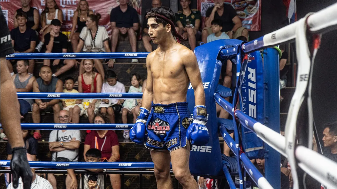 นักมวยคนนี้บ้านเดียวกับชิงกิช โคตรโหด รถถังจูเนียร์ ครูโอ๋มวยไทย vs Izzat S Pleumjit