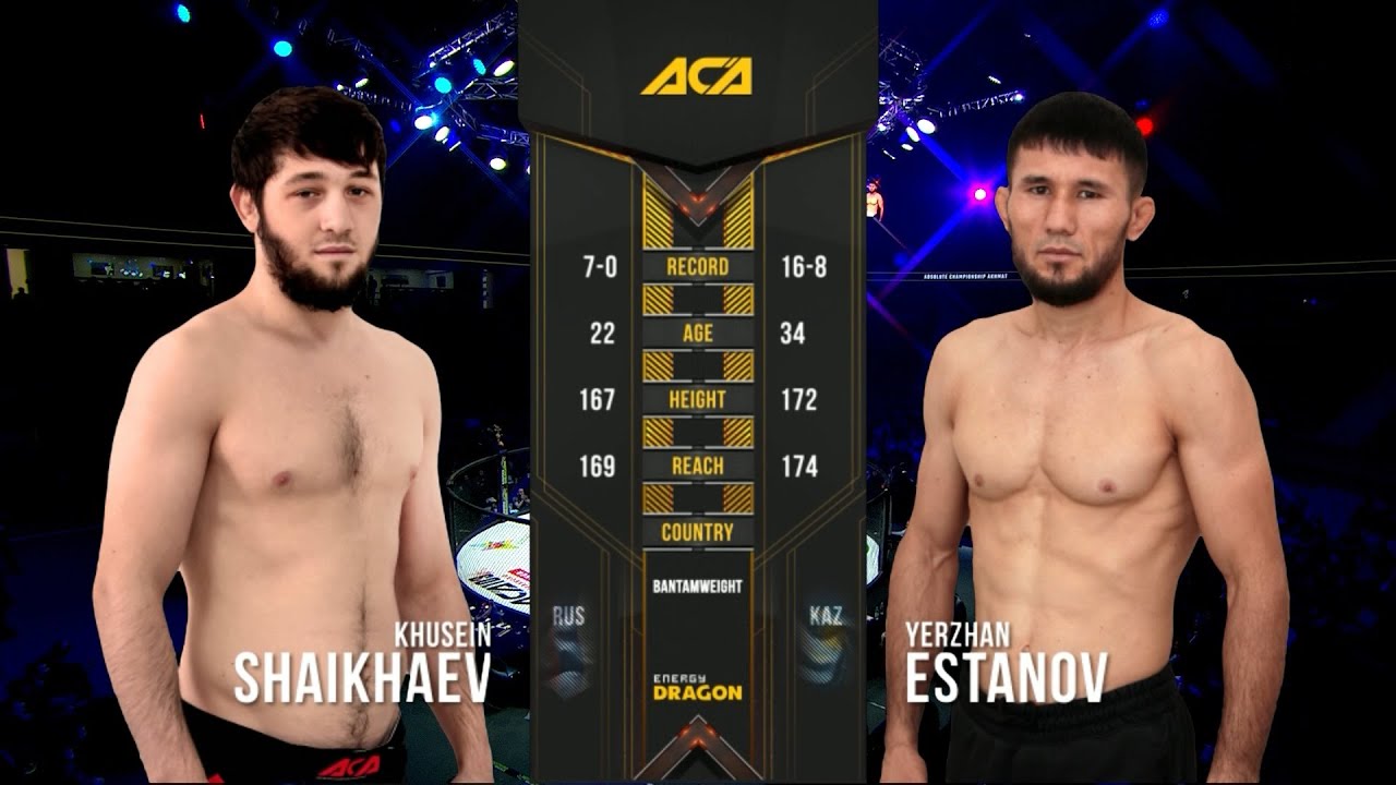Хусейн Шайхаев vs. Ержан Естанов | Khusein Shaikhaev vs. Yerzhan Estanov | ACA 102 - Almaty