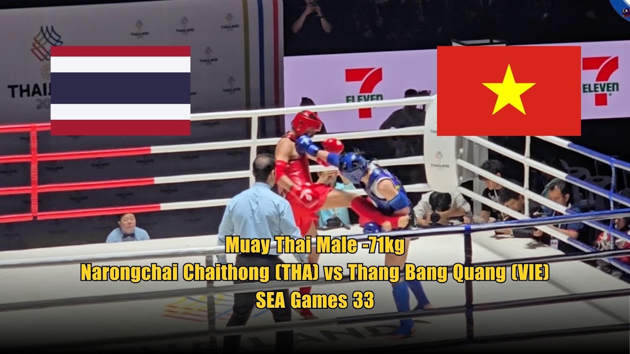 Muay Thai Male -71kg: Narongchai Chaithong (THA) vs Thang Bang Quang (VIE) | SEA Games 33