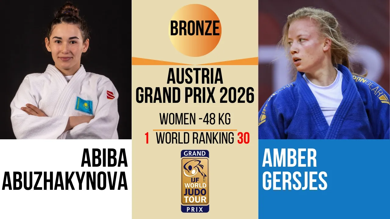 Abiba ABUZHAKYNOVA VS Amber GERSJES | Austria Grand Prix 2026 | BRONZE -48 kg