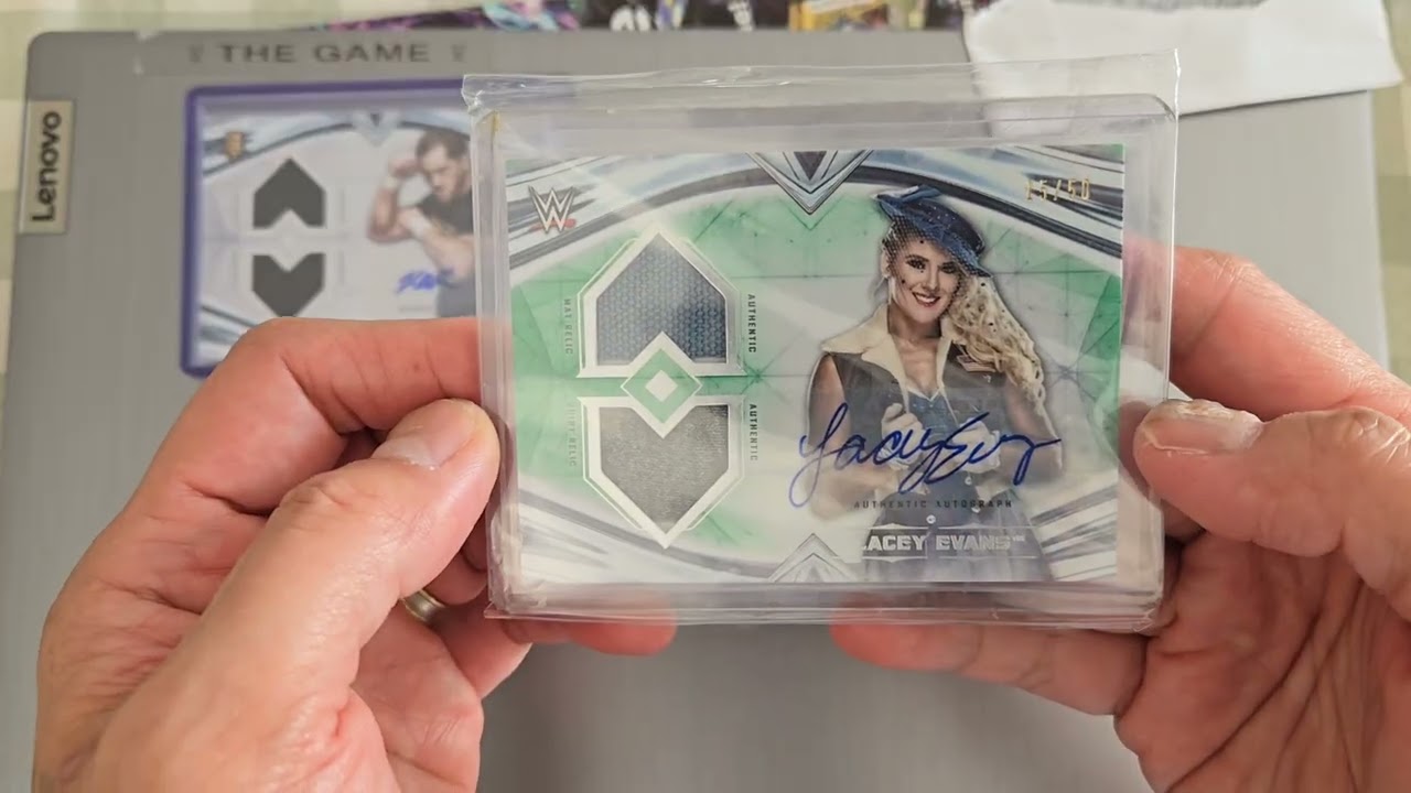 [4K] New Batch of WWE Topps Autograph Relic Cards