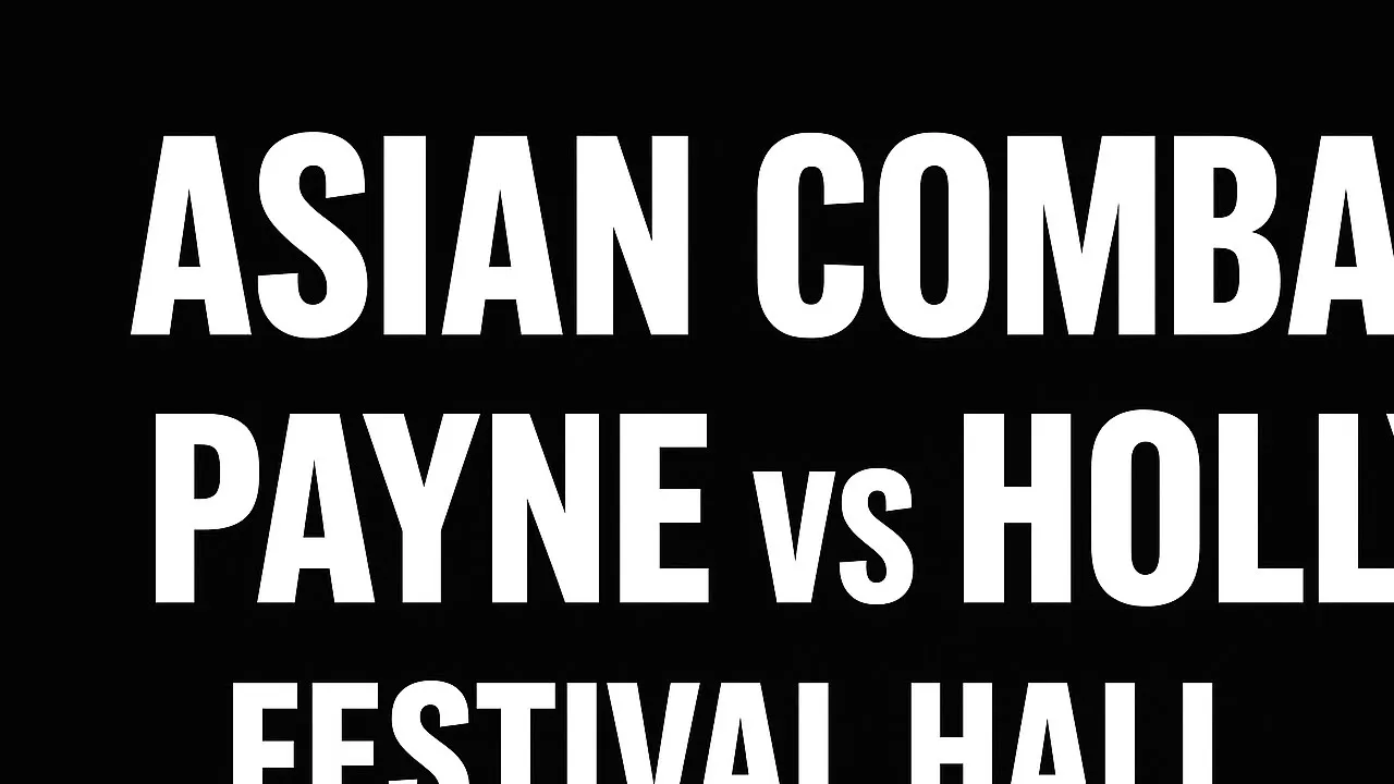 Mick Payne vs Ben Holly – Asian Combat Challenge 1994 | Brisbane Festival Hall