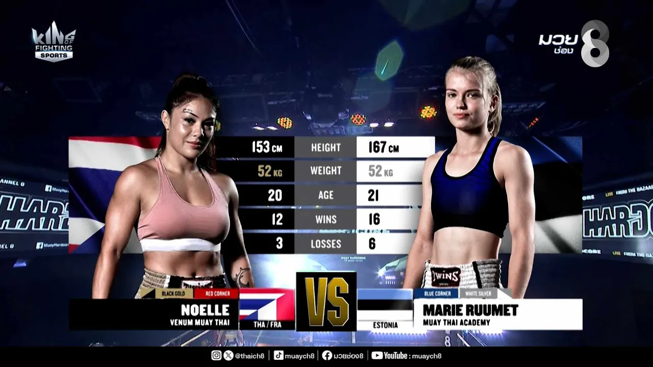 คู่เด็ดมวยมันส์ | โนเอล เวนั่มมวยไทย ดวล มารี รูเมต