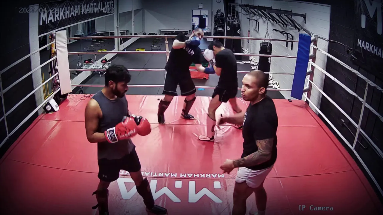 Training at Markham Martial Arts