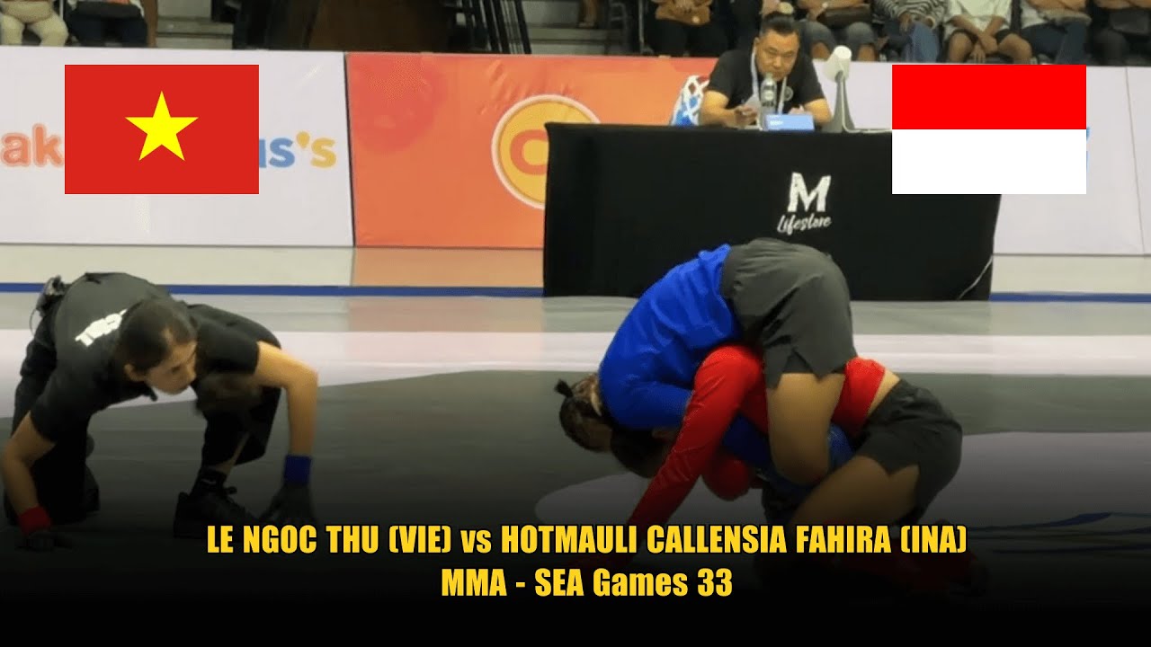 WOMEN’S Modern MMA - 54kg: LE NGOC THU (VIE) vs HOTMAULI CALLENSIA FAHIRA (INA) – SEA Games 33
