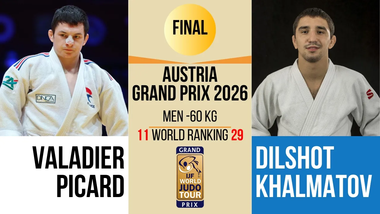 Romain VALADIER PICARD VS Dilshot KHALMATOV | Austria Grand Prix 2026 | GOLD -60 kg