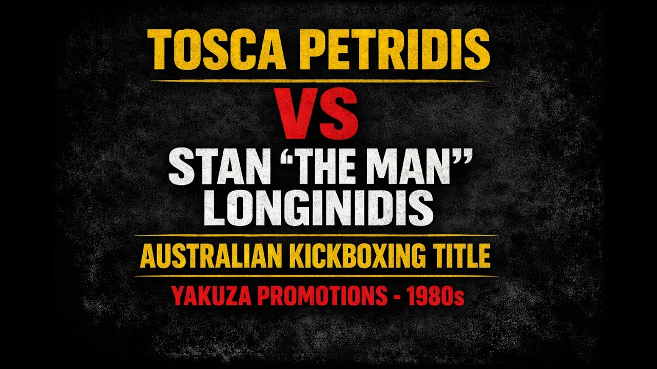 Tosca Petridis vs Stan “The Man” Longinidis – Australian Title | Yakuza Promotions (Late 1980s)