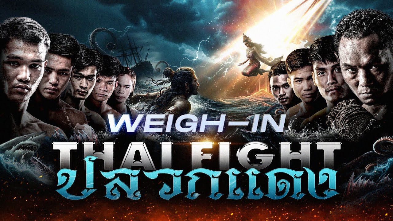 ไทยไฟท์ คาดเชือก ปลวกแดง | การชั่งน้ำหนัก - Weigh-In (ถ่ายทอดสด 6 ก.ค. 2568)