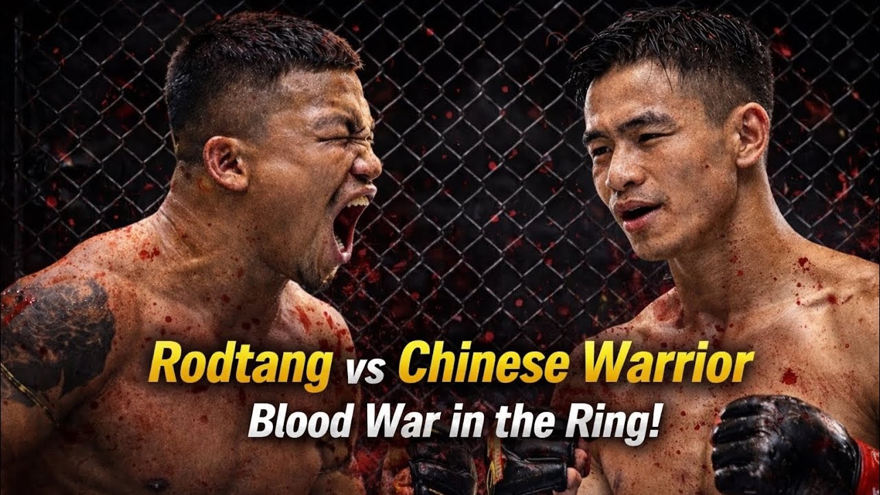 Rodtang Meets Chinese Warrior Blood War in the Ring! 🔥🥊 Rodtang Jitmuangnon vs Jiduo Yibu