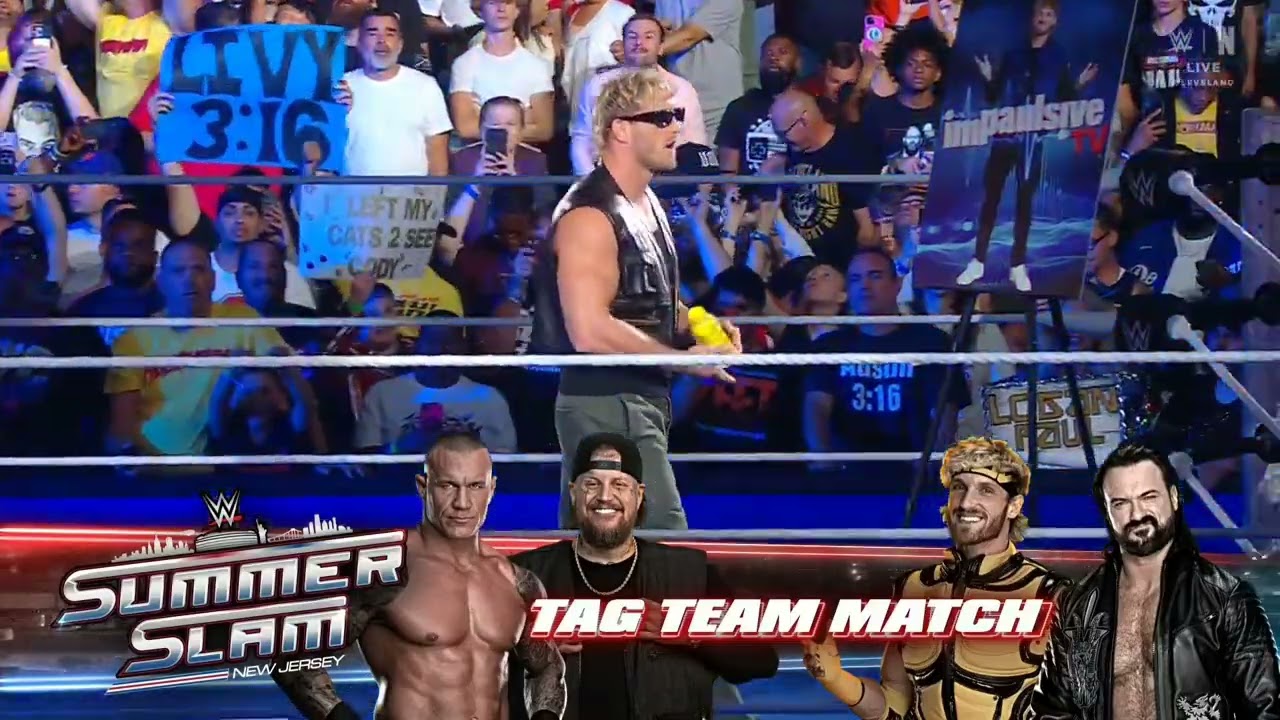 WWE SMACKDOWN LOGAN PAUL ENTRANCE 07/25/25