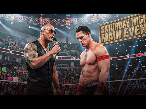 The Rock Returns & Cancel John Cena Retirement To Attack Him WWE Saturday Night's Main Event 2025