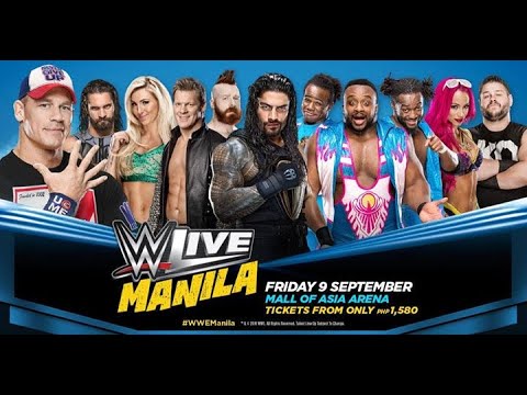 WWE Live in Manila 2016: Matches