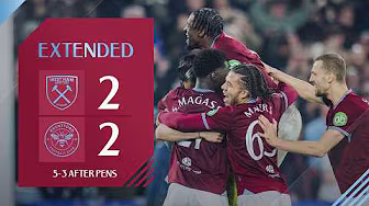 Hammers Through on Penalties! | West Ham 2-2 Brentford (5-3 after pens) | FA Cup Highlights