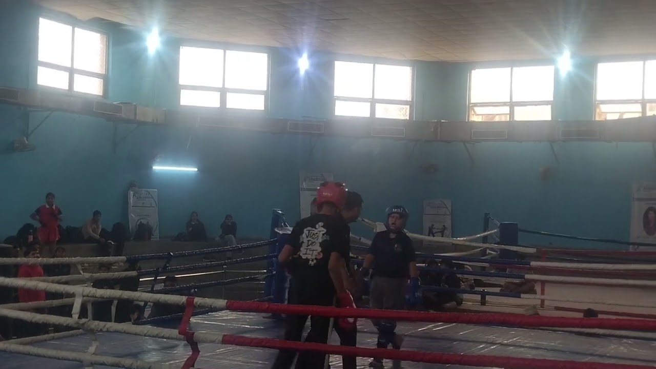 Arm boxing national championship malakpur sports stadium in india event low body contact