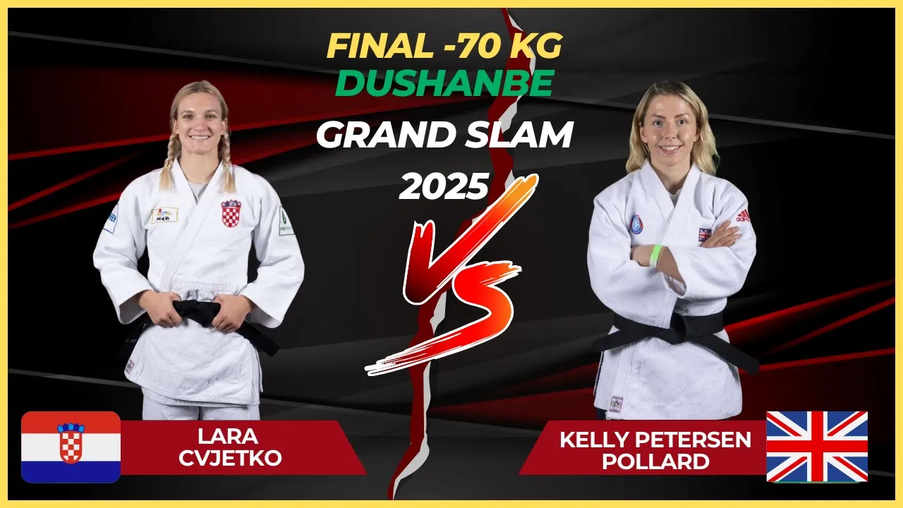 π Final -70 Kg | Lara CVJETKO (CRO) vs Kelly PETERSEN POLLARD (GBR) | Dushanbe Grand Slam 2025 π