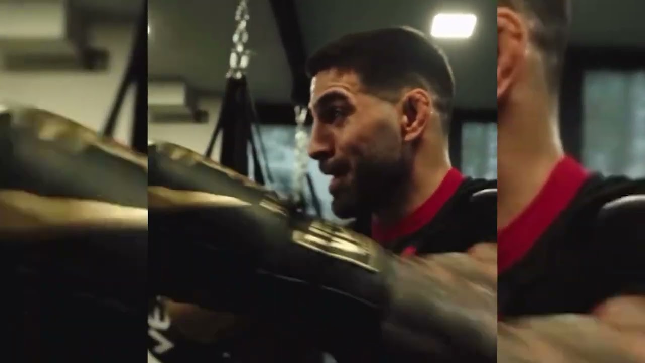 Ilia Topuria Does Something Really Strange To Generate Power