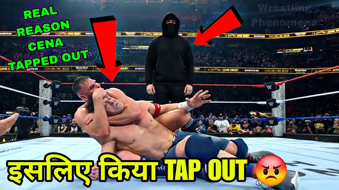 Why John Cena Tap Out At Saturday Night's Main Event & Lose To Gunther ? John Cena Last WWE Match 